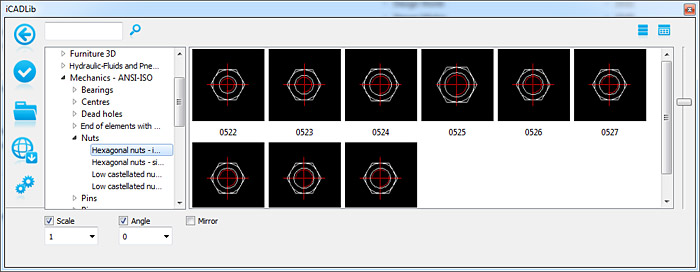 ansi iso autocad blocks